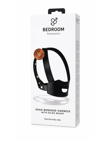 Harnais facial Strap-On - Bedroom Fantasies